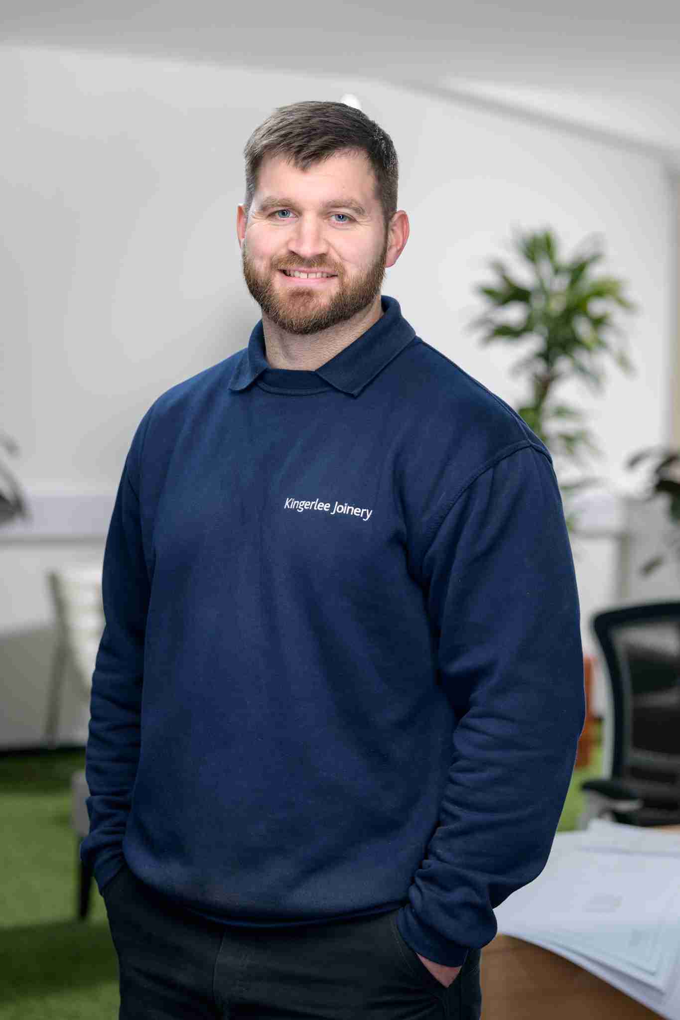 Jack Briggs, our Project and Production Manager at Kingerlee Joinery