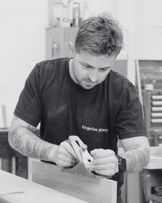 The tools may evolve, but the detail and care remain the same.  #KingerleeJoinery #157yearsofcraftsmanship #Joinery #JoineryOxford